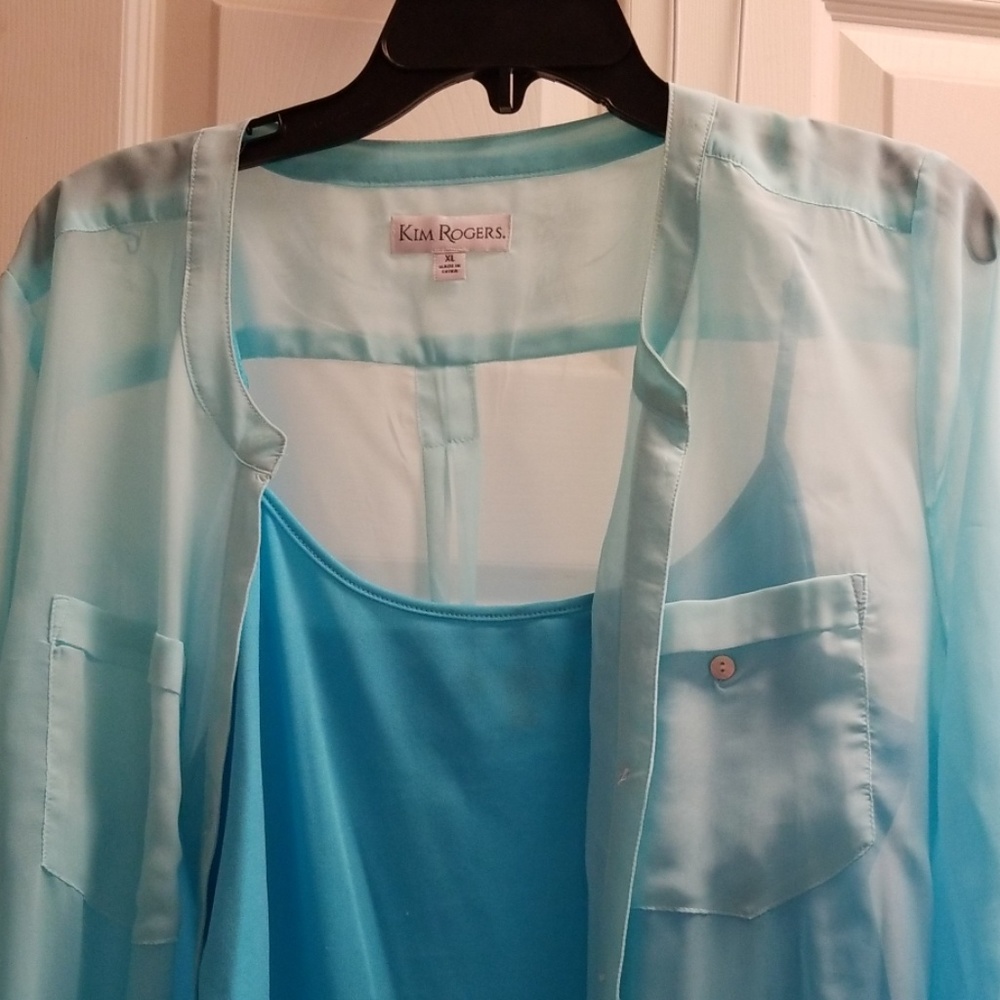 Blouse & cami set